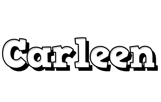 Carleen snowing logo