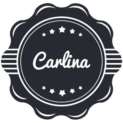 Carlina badge logo