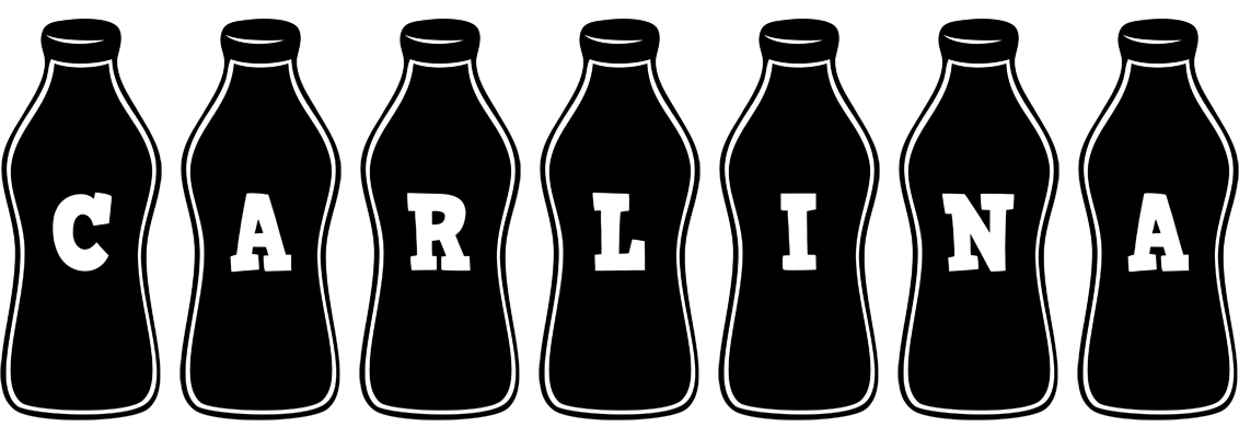Carlina bottle logo