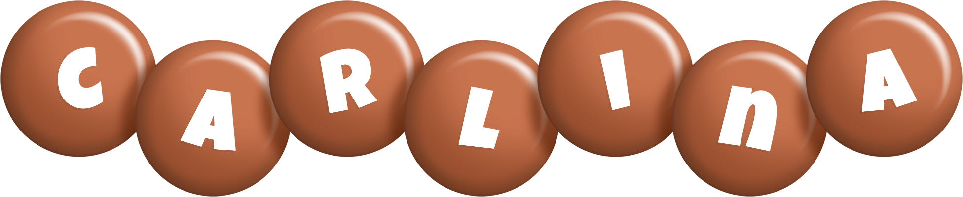 Carlina candy-brown logo