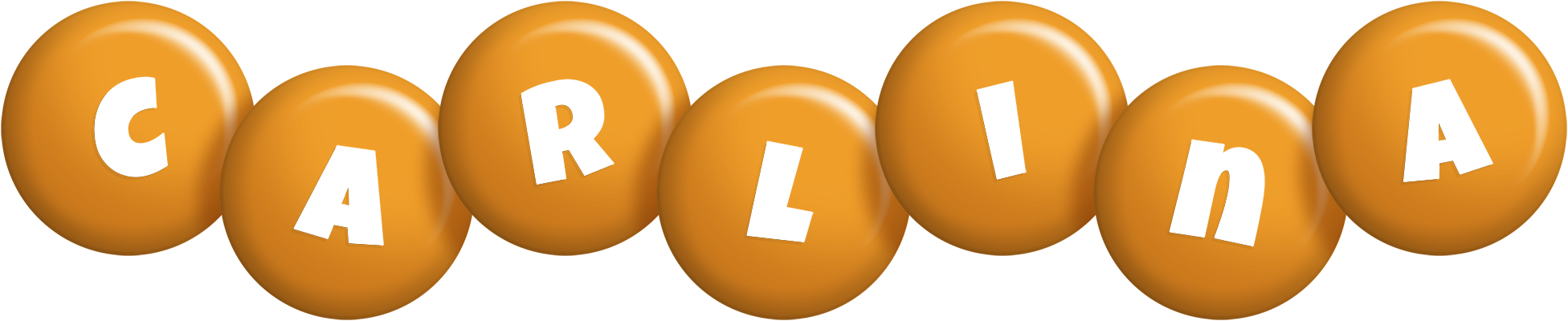 Carlina candy-orange logo