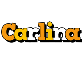 Carlina cartoon logo