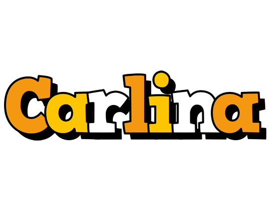 Carlina cartoon logo