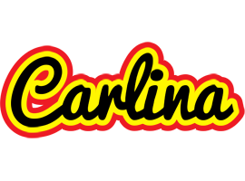 Carlina flaming logo