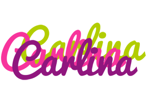 Carlina flowers logo