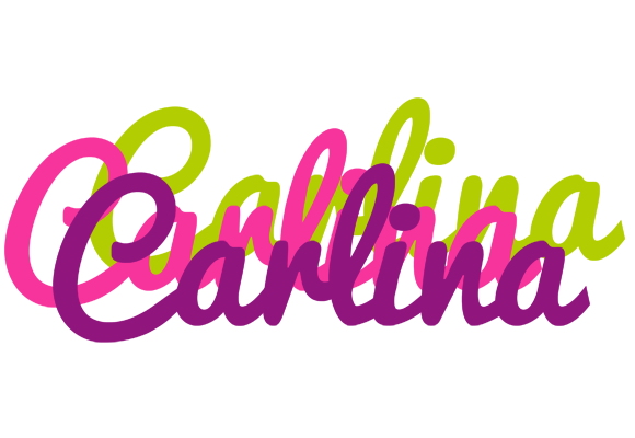 Carlina flowers logo