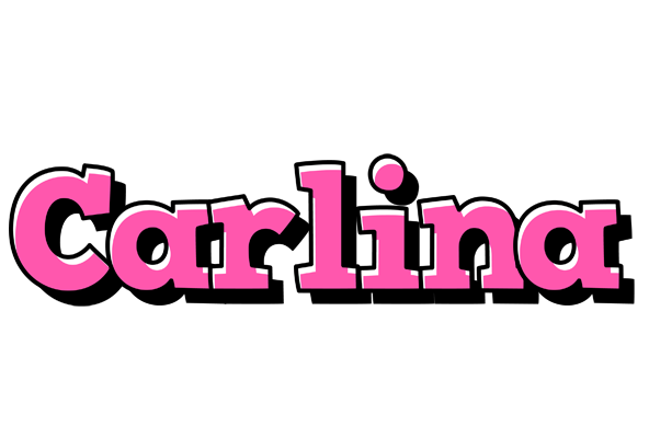Carlina girlish logo