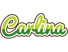 Carlina golfing logo