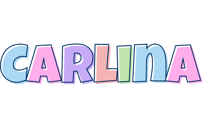 Carlina pastel logo