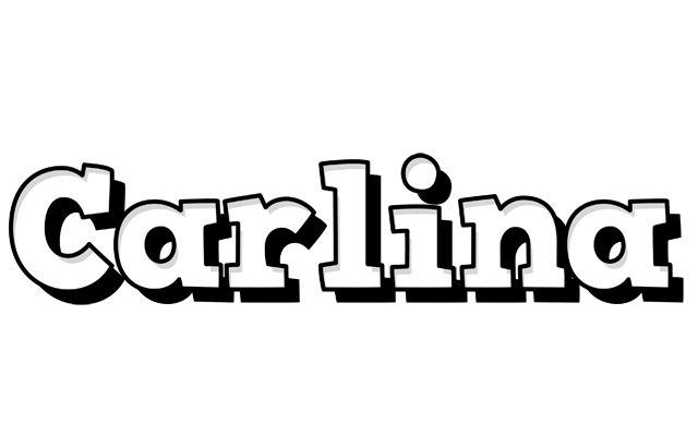 Carlina snowing logo