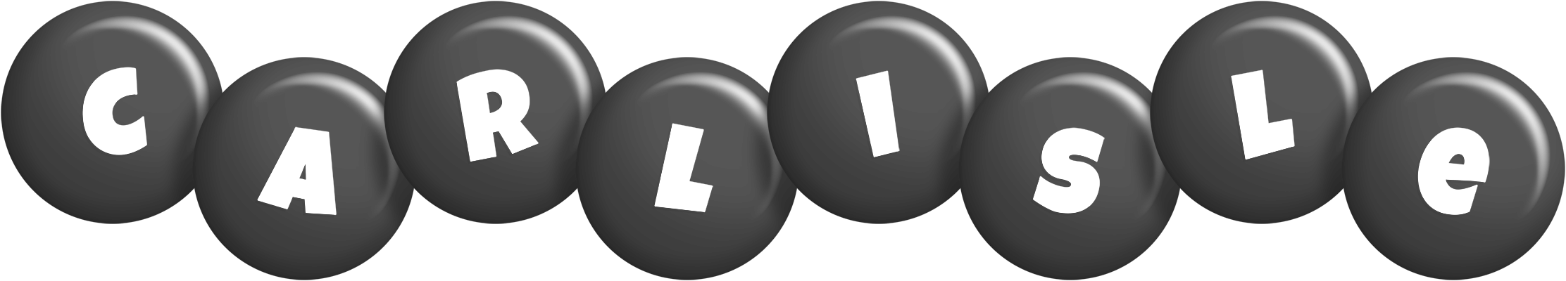 Carlisle candy-black logo