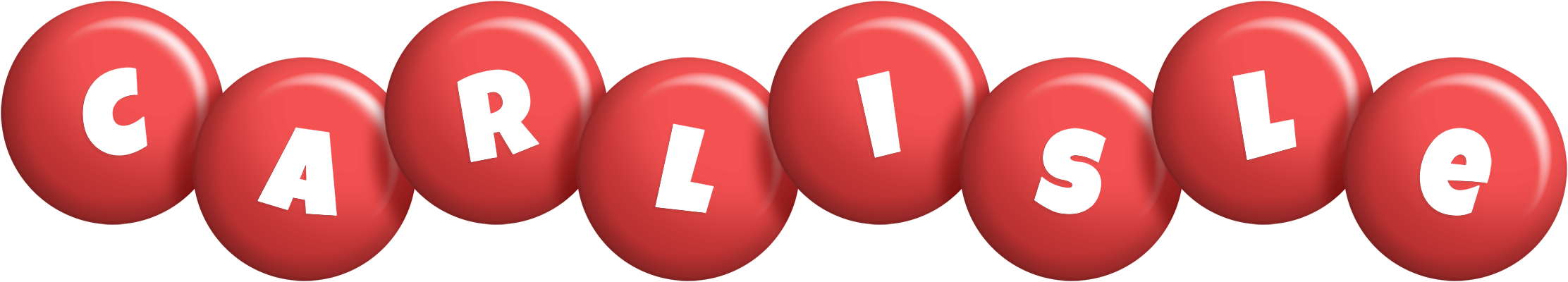 Carlisle candy-red logo