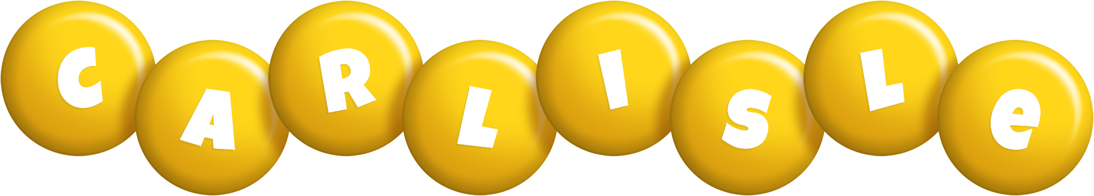 Carlisle candy-yellow logo