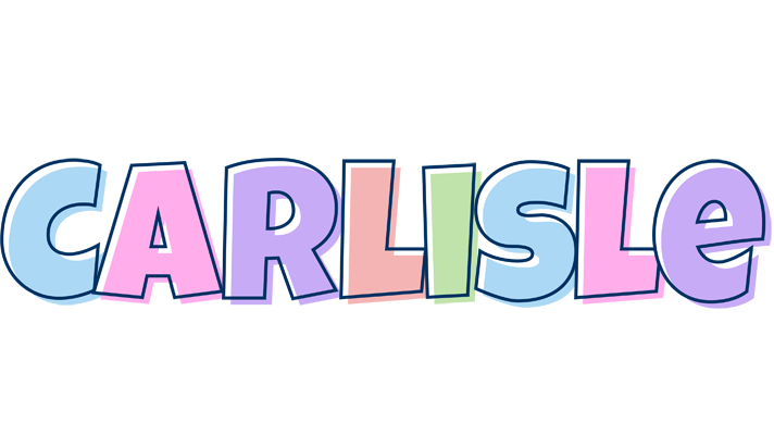 Carlisle pastel logo
