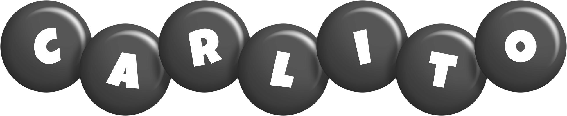 Carlito candy-black logo