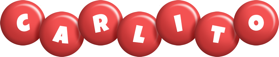 Carlito candy-red logo