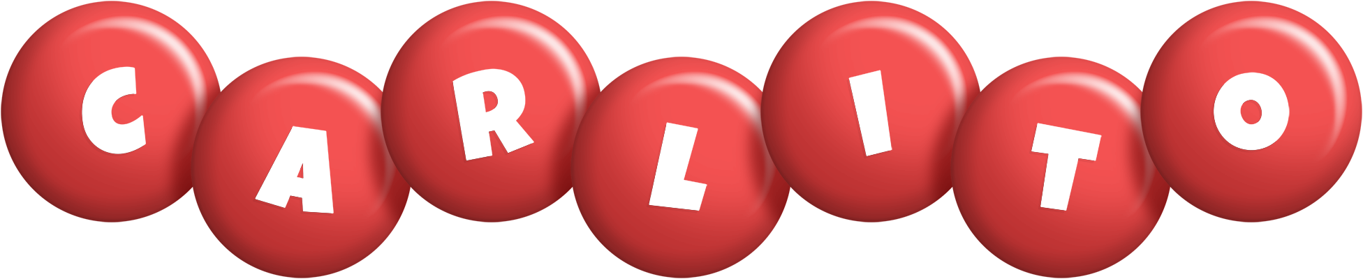 Carlito candy-red logo