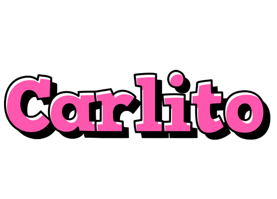 Carlito girlish logo