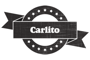 Carlito grunge logo