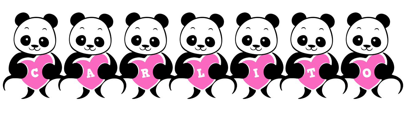 Carlito love-panda logo