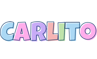 Carlito pastel logo