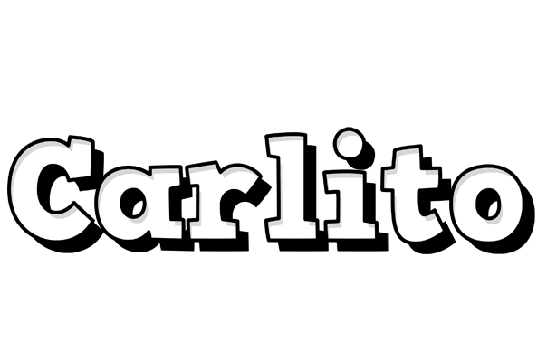 Carlito snowing logo