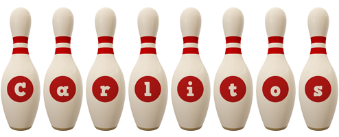 Carlitos bowling-pin logo