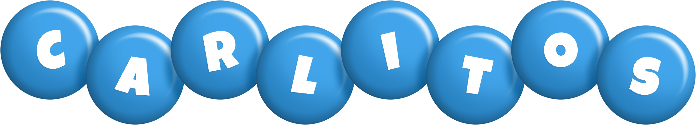 Carlitos candy-blue logo