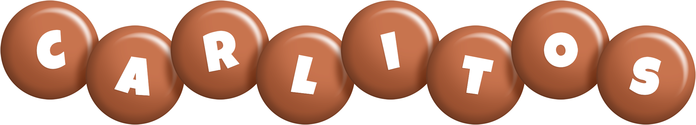 Carlitos candy-brown logo