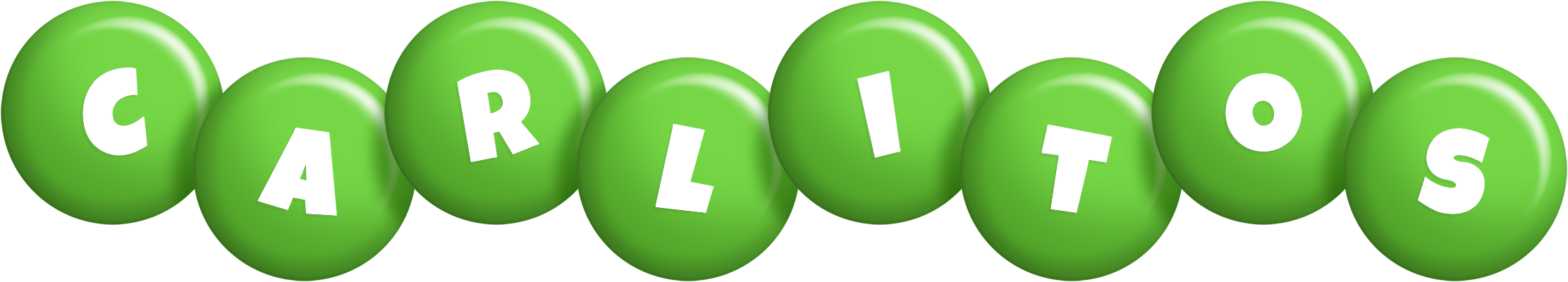 Carlitos candy-green logo