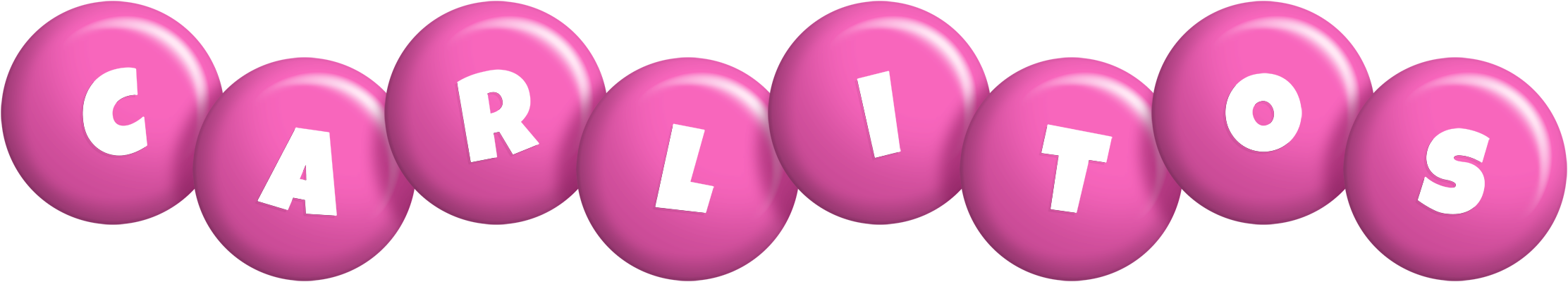 Carlitos candy-pink logo