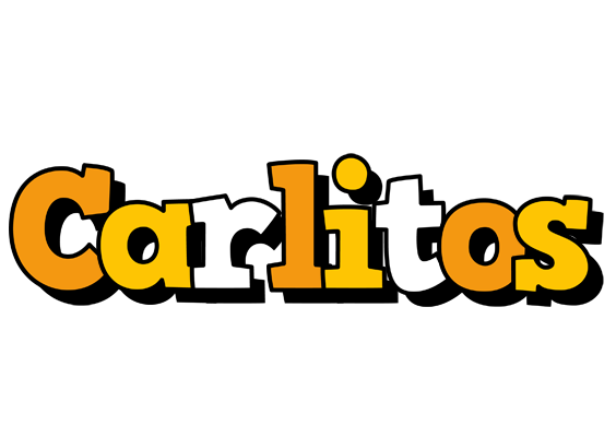 Carlitos cartoon logo