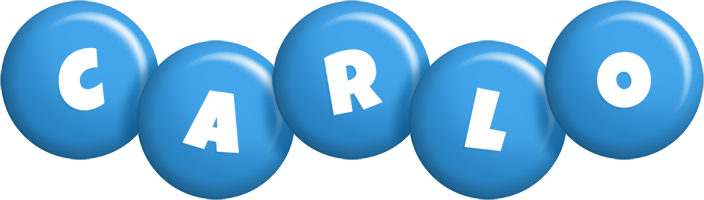 Carlo candy-blue logo