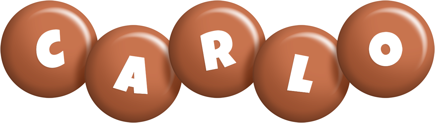 Carlo candy-brown logo