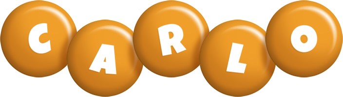 Carlo candy-orange logo
