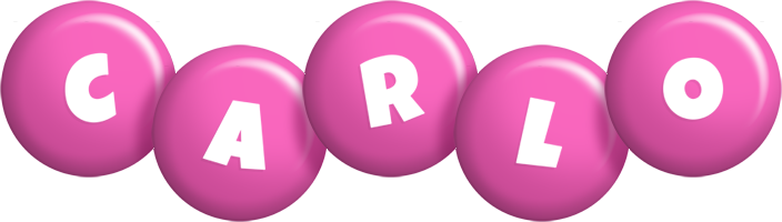 Carlo candy-pink logo