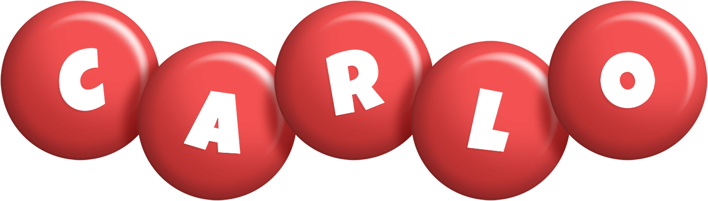 Carlo candy-red logo