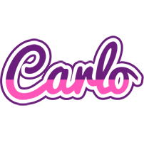 Carlo cheerful logo
