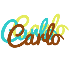 Carlo cupcake logo