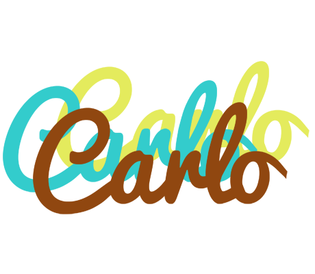 Carlo cupcake logo