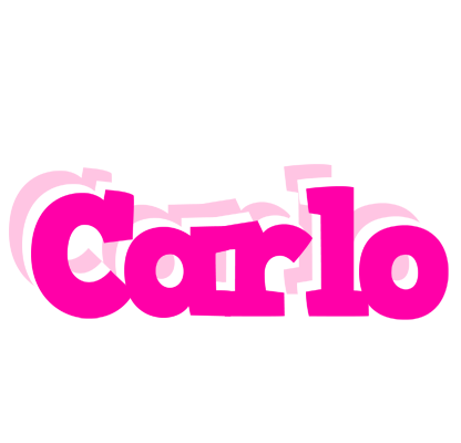 Carlo dancing logo