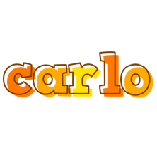 Carlo desert logo