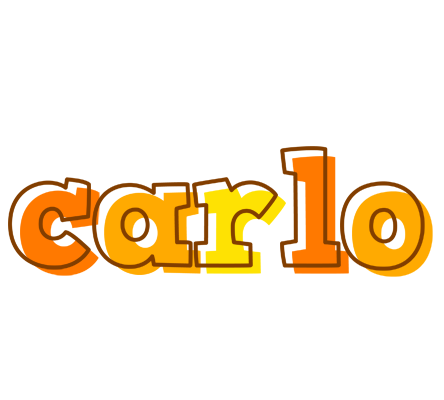 Carlo desert logo
