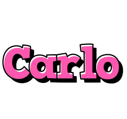 Carlo girlish logo