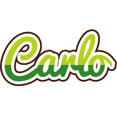 Carlo golfing logo