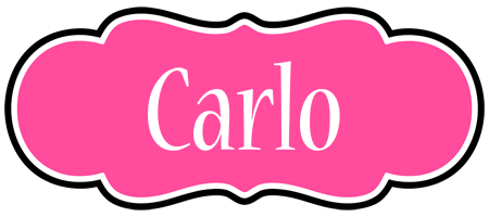 Carlo invitation logo