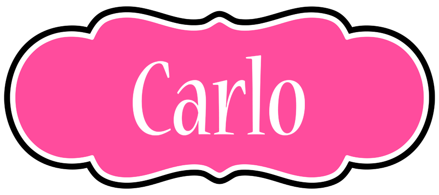 Carlo invitation logo