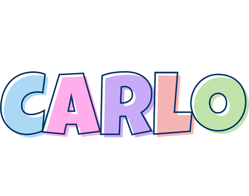 Carlo pastel logo