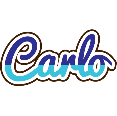 Carlo raining logo