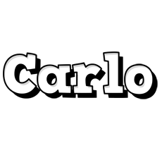 Carlo snowing logo